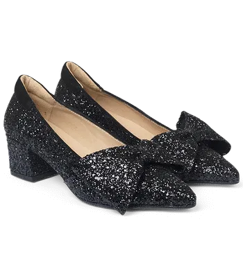 Angulus Glitter Pump 22-0182 Sort 38