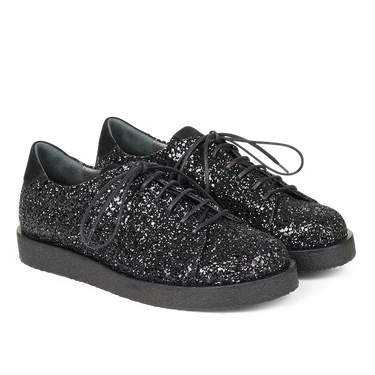 Angulus Glitter Sneaker 23-0591 Sort 36