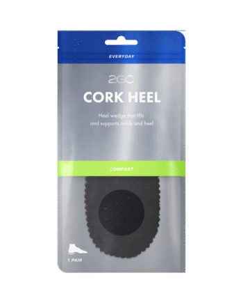2go  Cork Heel 10mm Dame  99-0571 99-0572 Hvid 10 Mm