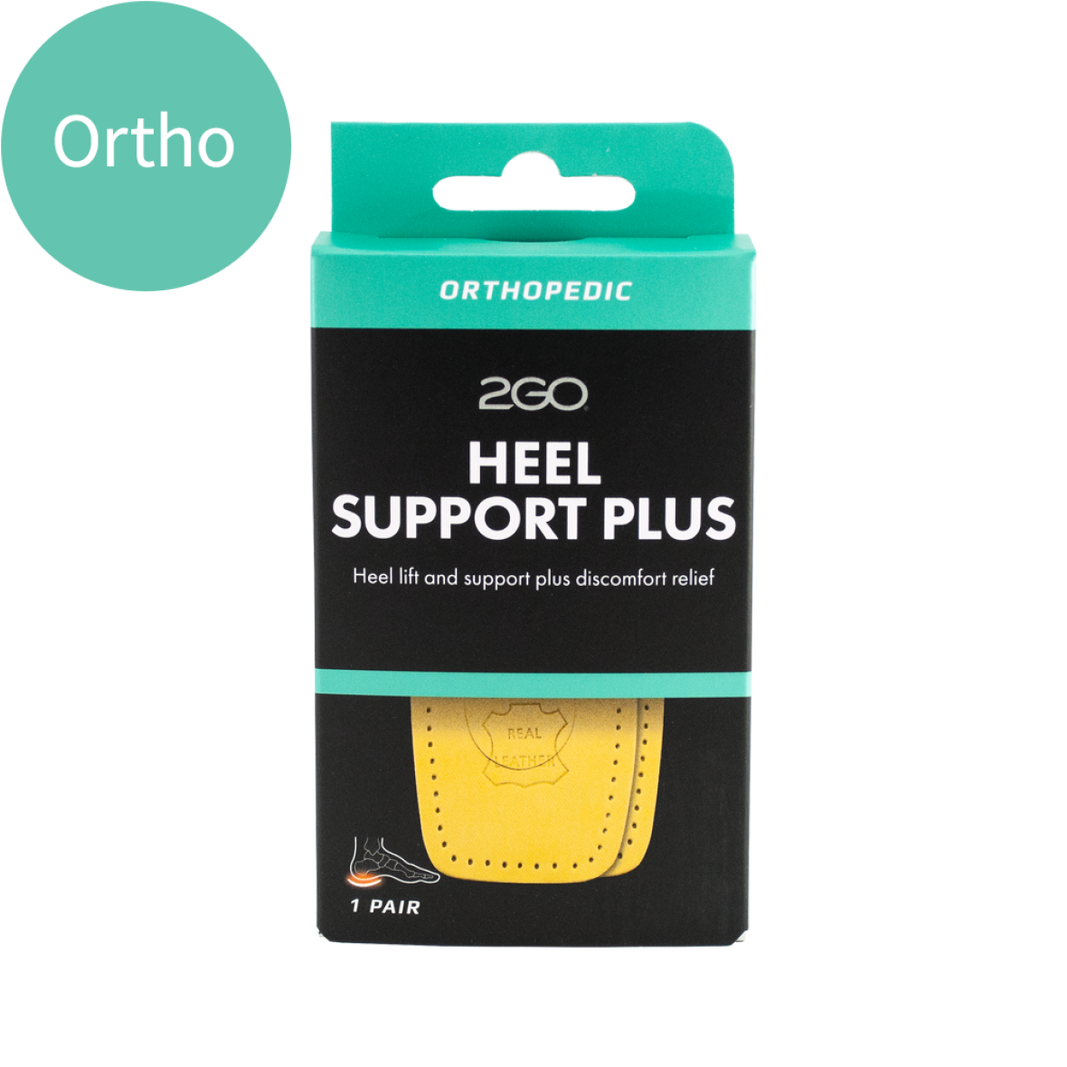 2go Heel Support Plus 99-0561 35 37