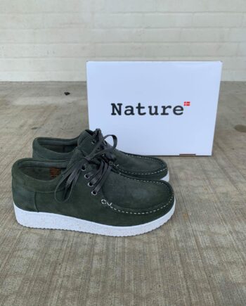 Nature Footwear  Anna Med Gummisål Bottle Green 37