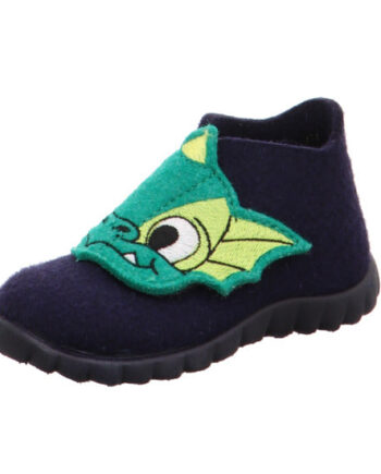Superfit  Happy Hjemmesko 66-0048  Navy Green Dragon 20
