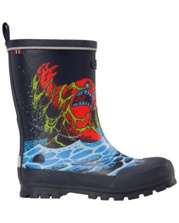 Viking Jolly Print   Sømonstre  84-0128 Navy Ice Blue 28