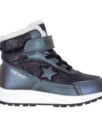 Viking Vinterstøvler Equip Star Warm Wp 1v Black