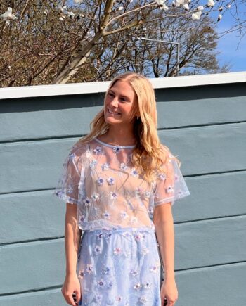 -view Bluse Denja Blouse Light Blue