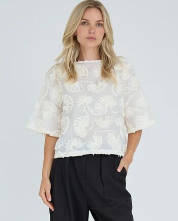 -view Bluse Jolene Blouse Off White