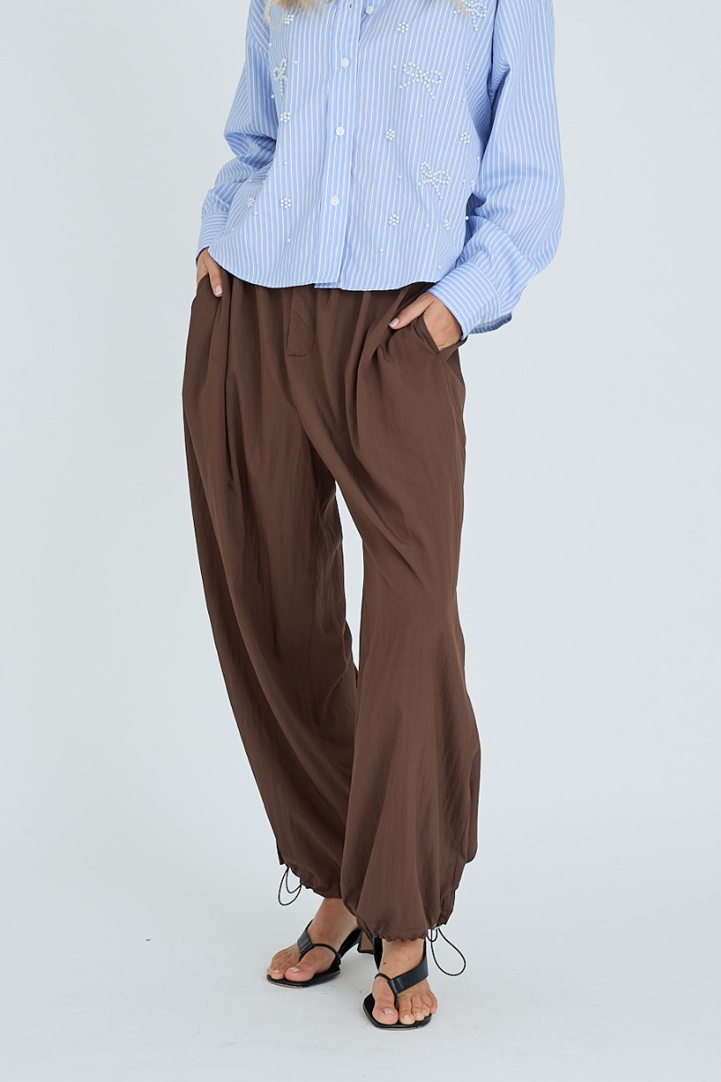 -view Bukser Manon Pants Brown