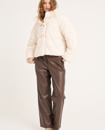 -view Jakke Bowy Puffer Jacket Off White