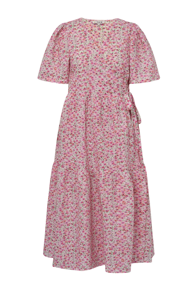 -view Kjole Caisa Ancle Dress Rose Pink