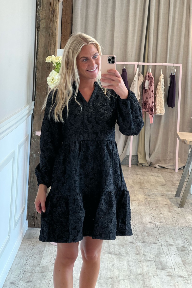 -view Kjole Ida Dress Black