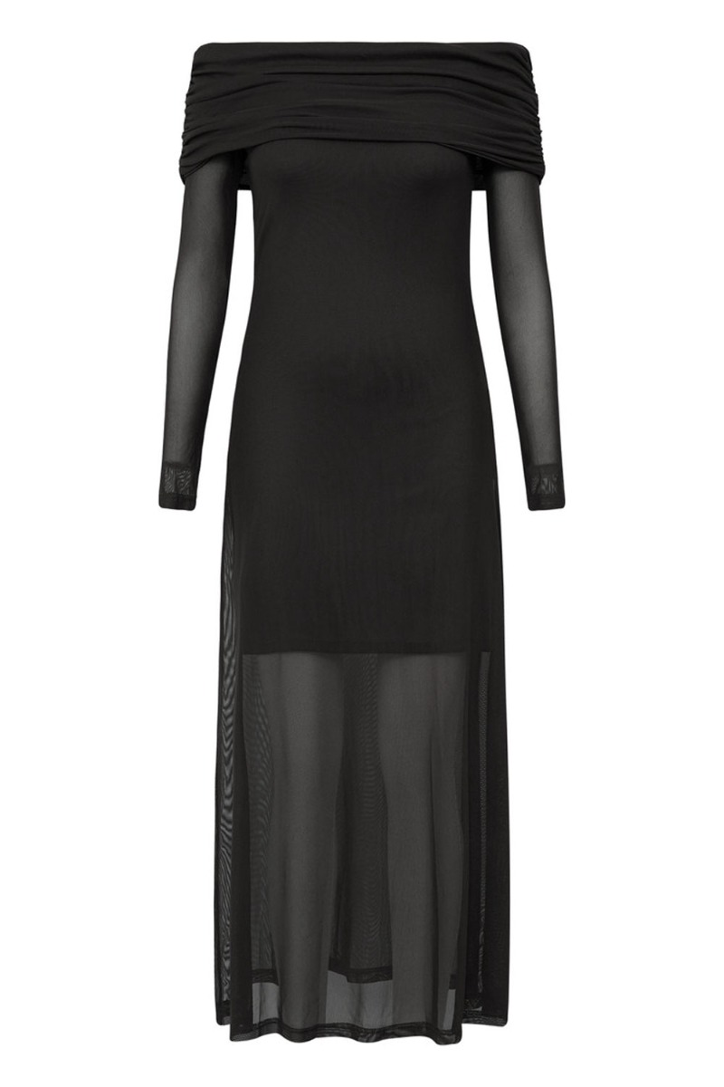 -view Kjole Kit Dress Black Levering Slut November