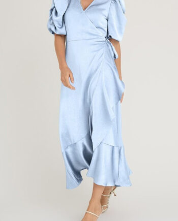 -view Kjole Sinda Dress Light Blue