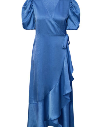 -view Kjole Sinda Dress Medium Blue