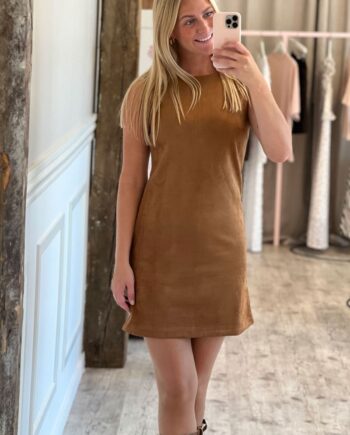 -view Kjole Tanni Dress Camel