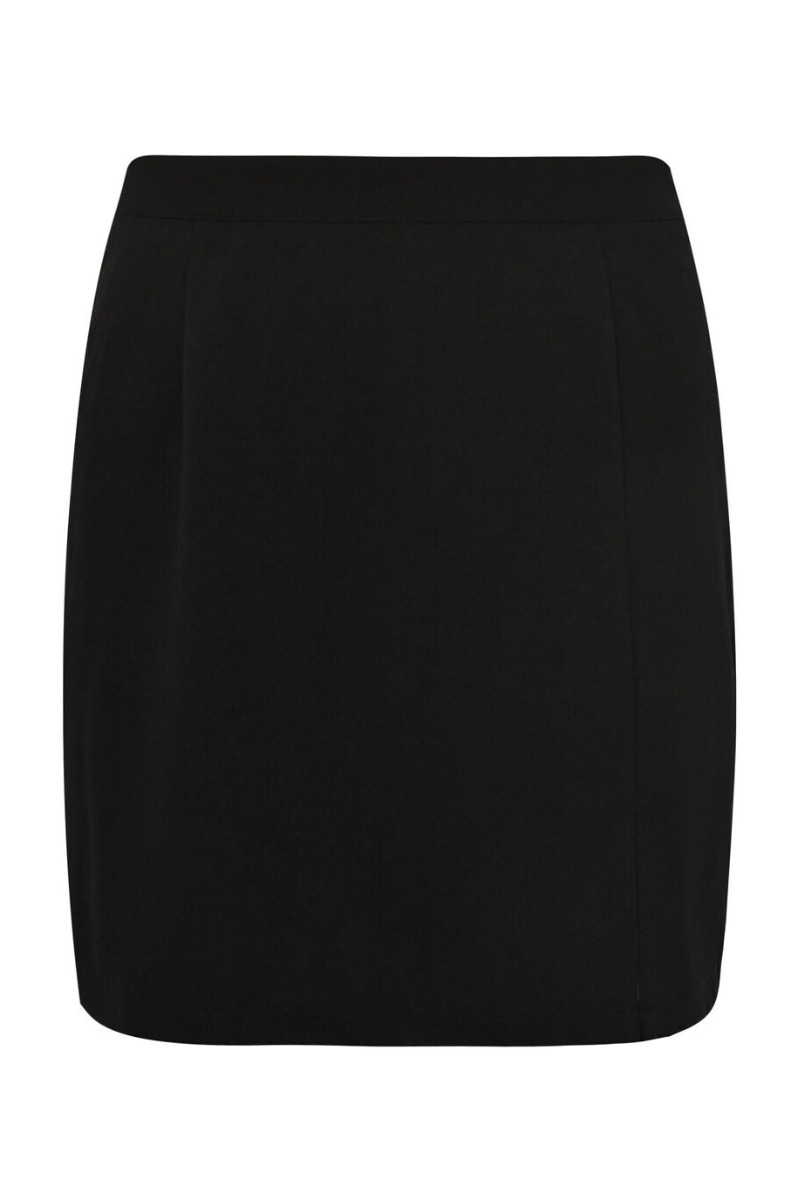 -view Nederdel Annali Stretch Skirt Black