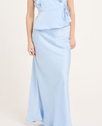 -view Nederdel Emily Skirt Light Blue