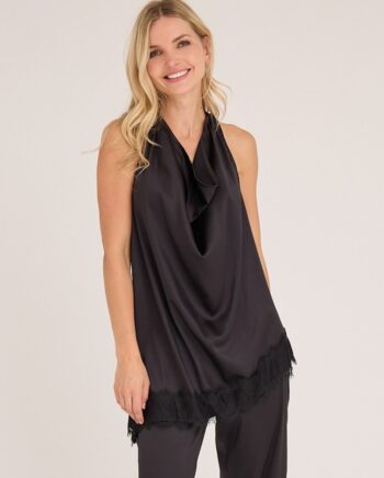 -view Top Katti Asymetric Dress Black  Levering Slut November