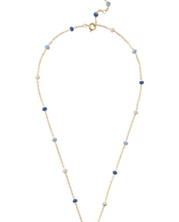 Enamel Halskæde Necklace  Lola Bold Marine