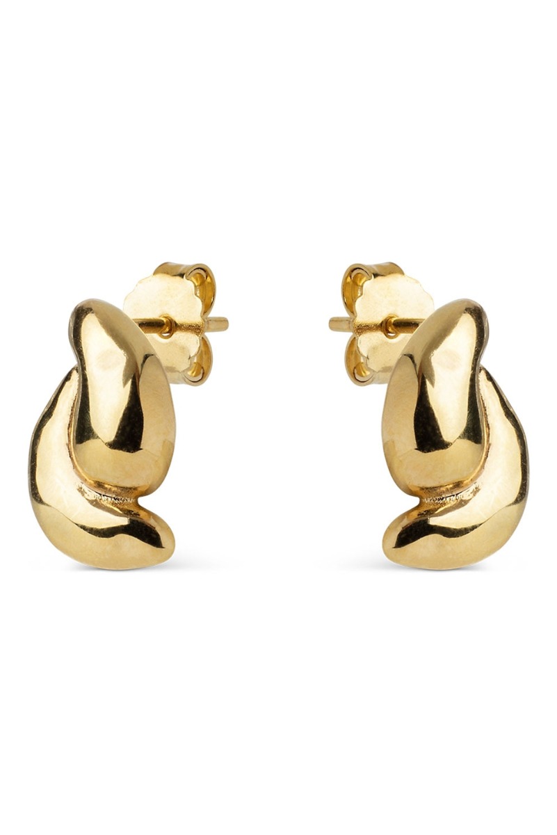 Enamel øreringe Studs Tova Gold