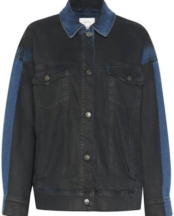 Gestuz Jakke Timmiegz Oz Jacket Blue Black Washed