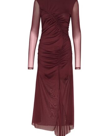 Gestuz Kjole Messigz Ls Long Dress Blood Red
