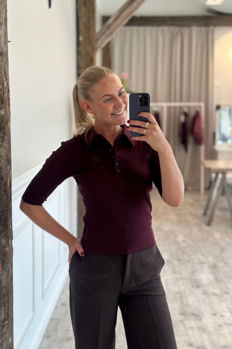Gestuz -shirt Gzdrew Polo Top Aronia