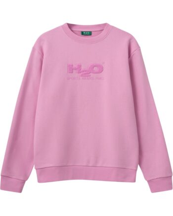 H2o Sweatshirt Basic Logo Sweat   Neck Flamingo
