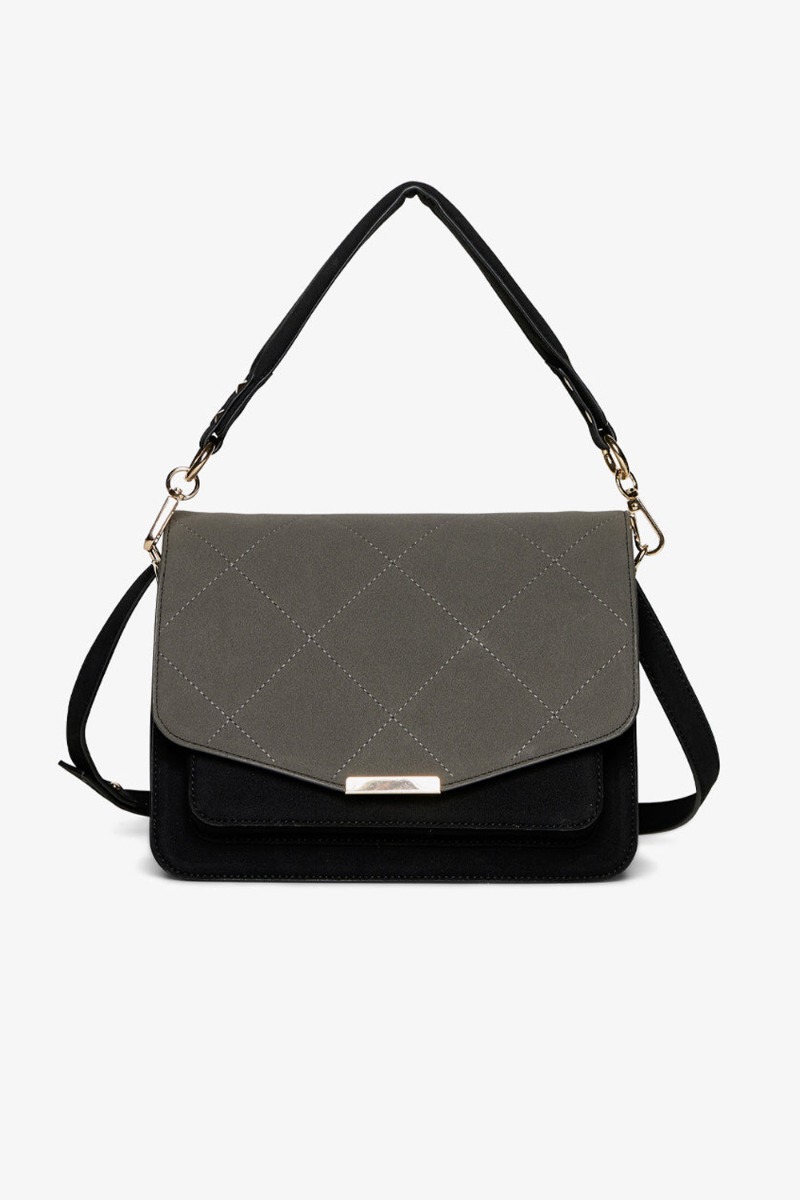 Noella Taske Blanca Multi Compartment Bag Dark Grey Black