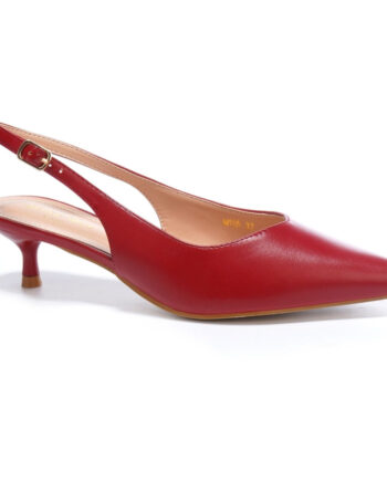 Abigail Dame Stiletter Med Slingback M105 Wine