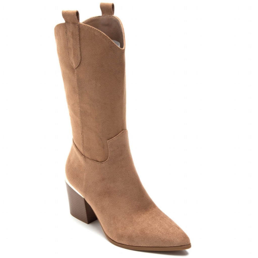 Astrid Dame Cowboystøvler 9600 Camel