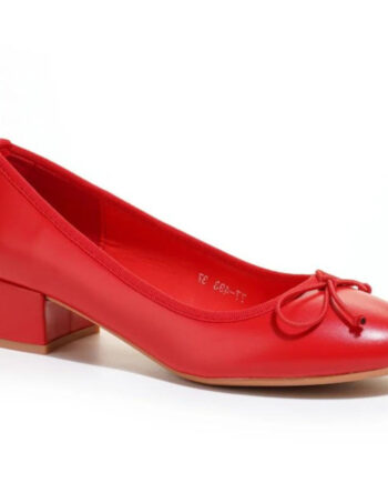 Camille Dame Plateau Sko 77-493 Red