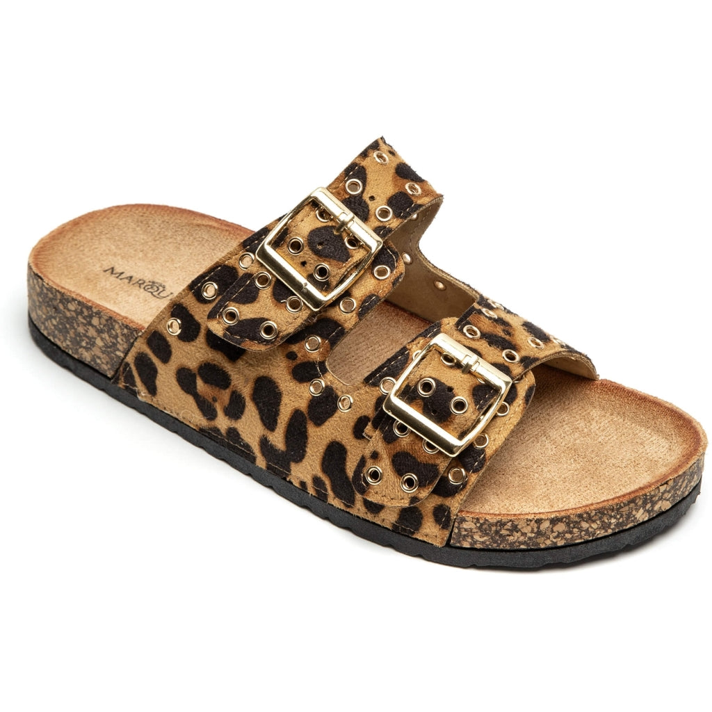 Cyrille Dame Sandaler 1150 Leopard