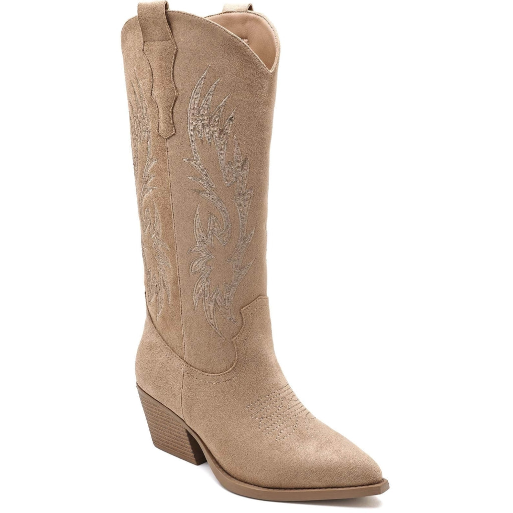 Dina Dame Støvler 6398a Kaki