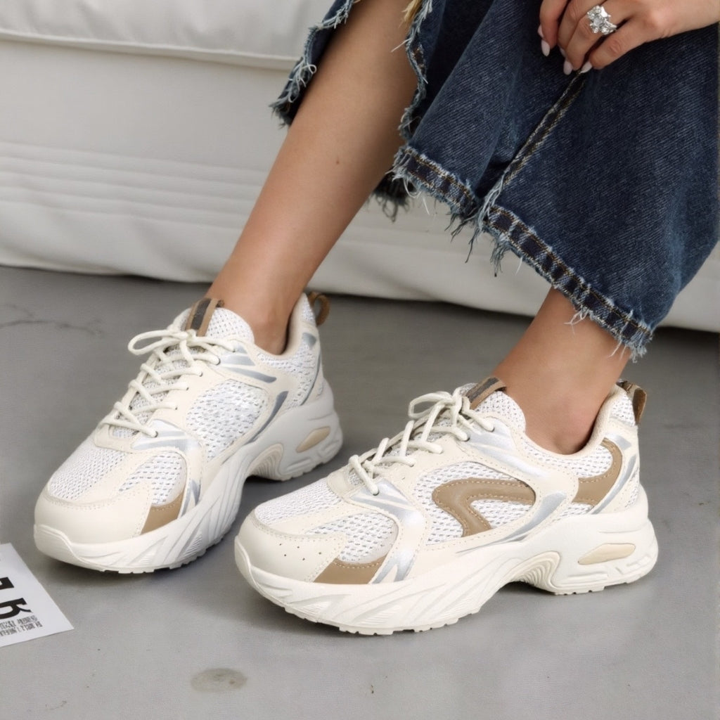 Liana Dame Sneakers -81 Beige
