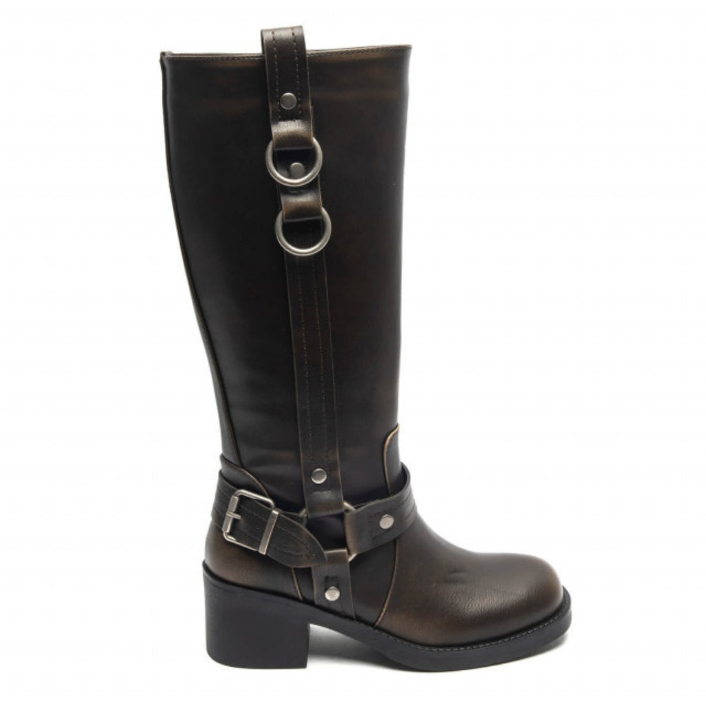 Yolene Dame Støvler 9639a Bronze