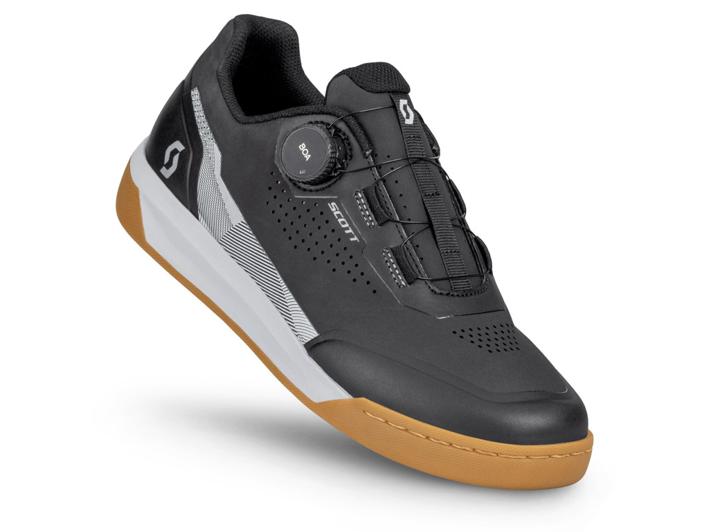 Scott Volt Evo Flat Mtb Cykelsko Sort Hvid Herre Skostørrelse: 43