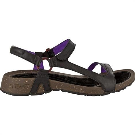 Teva Cabrillo Universal Leather Dame  Black   Purple