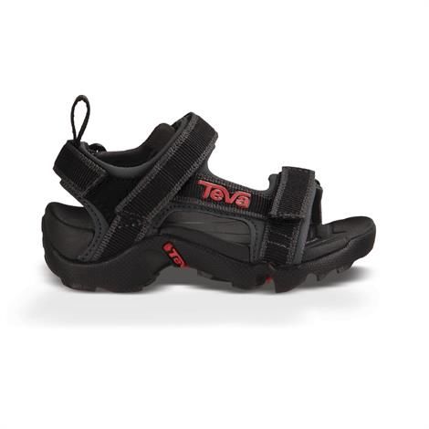 Teva Tanza Børn  Black   Grey   Red