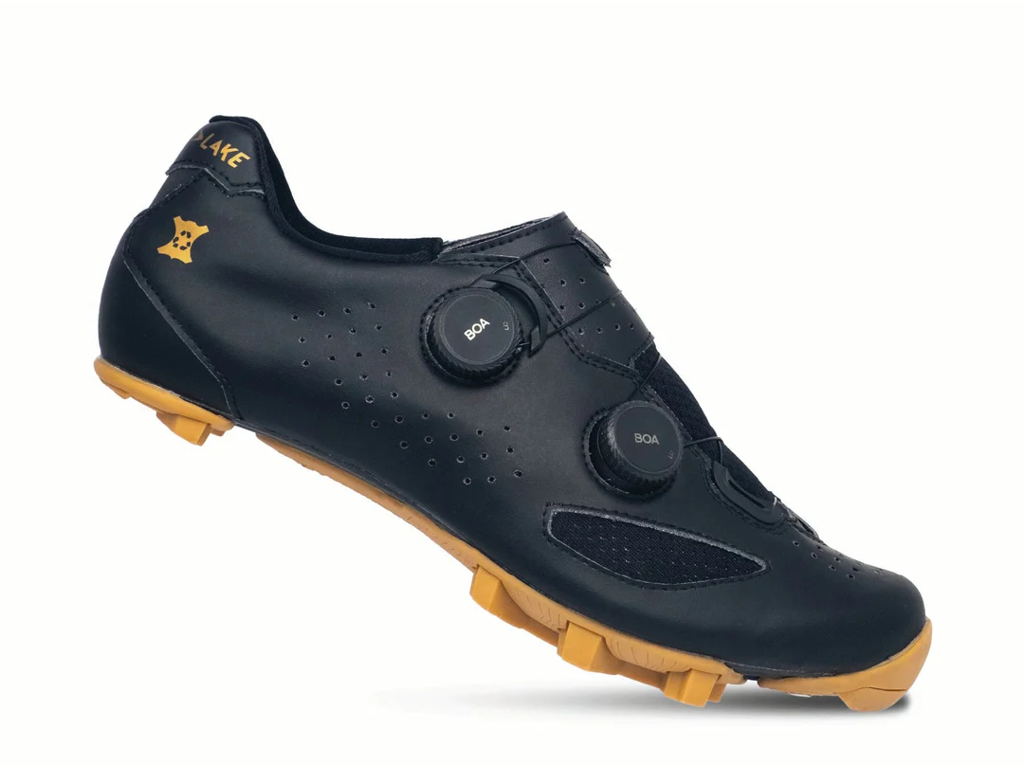 Lake Mx239 Gravel Regular Cykelsko Gravel Black Gold 43