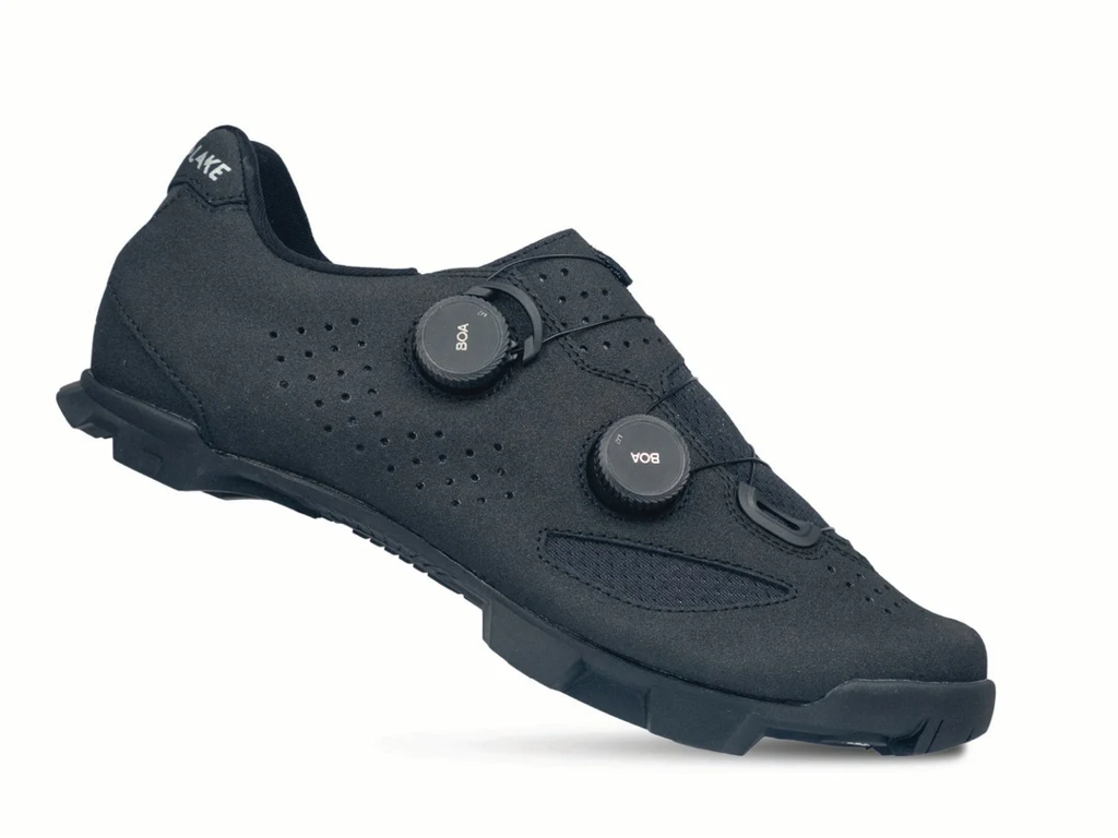 Lake Mx239-  Wide Cykelsko Mtb Sort 45
